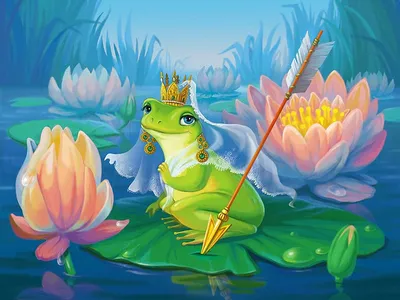 Картинки из сказки царевна лягушка обои