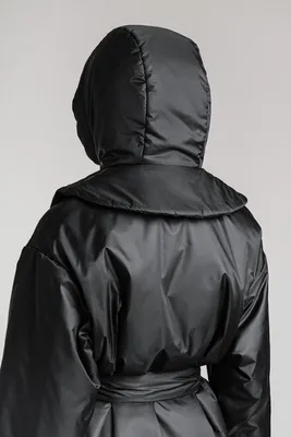 Мужские капюшоны | Капюшон мужской объемный черный с плащевкой купить с  доставкой | Бренд UNU clothing