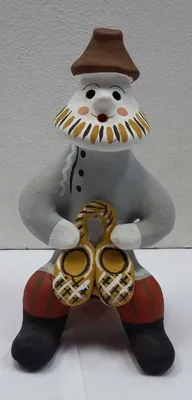 Каргопольская игрушка / коллекция \"Коты и кошки из керамики\" |  Художественные промыслы, Керамика, Русское народное искусство