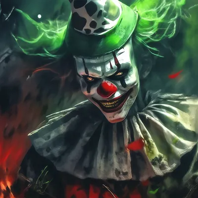 Страшный клоун | Пикабу