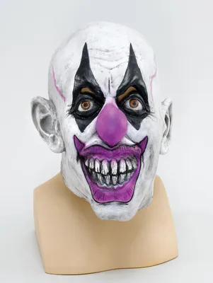 Страшный клоун имея потеху Страшная убийца Стоковое Изображение -  изображение насчитывающей масленица, страх: 89989767