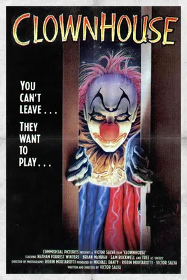 Карнавальный клоун-убийца - постер ужасов - Sinister.se