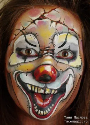 Страшная одноглазная маска клоуна, реалистичный внешний вид, одноглазная  универсальная маска клоуна, страшная маска клоуна, маска клоуна для ролевых  игр, латексная маска | AliExpress