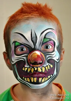 Набор грима «Страшный клоун»