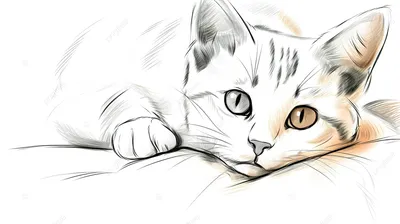 Аниме картинка кошки» — создано в Шедевруме