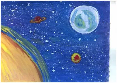 Рисунки планет для срисовки (48 фото)