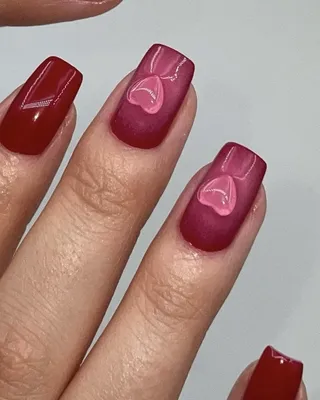 Nail | Модные ногти | Модный маникюр | Красивые ногти | Маникюр 2024 |  Модные идеи маникюра | Красивые ногти дизайн | Маникюр на 14 февраля |  Маникюр на День влюбленных
