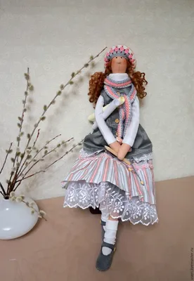 Купить Интерьерная кукла тильда Кати - тильда, тильда кукла, кукла ручной  работы | Одежда для куклы, Куклы, Тряпичные куклы