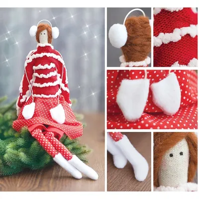 Набор для шитья куклы тильды \"Молли\", набор для творчества - купить с  доставкой по выгодным ценам в интернет-магазине OZON (278647103)