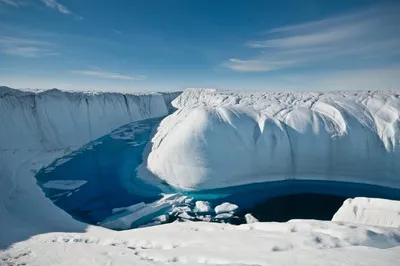 Завораживающая красота байкальского льда | Пикабу