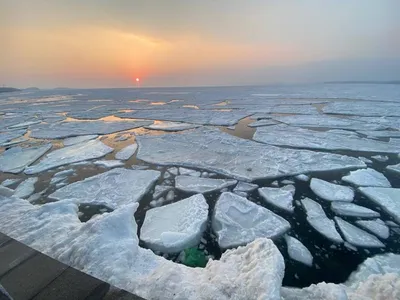 Толщина льда на Оке у Каширы превысила безопасный минимум | 10.12.2023 |  Кашира - БезФормата