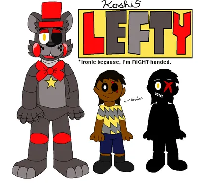 FNAF RAP SONG \"Lefty\" by Rockit Gaming - YouTube
