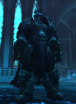 Image of the lich king from world of warcraft on Craiyon