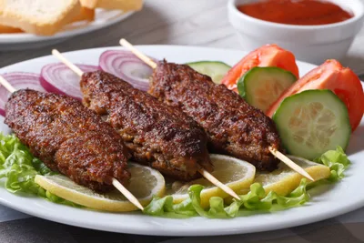 Люля-кебаб из говядины | Кафе АНИ - Армянская и европейская кухня с  доставкой по ВАО