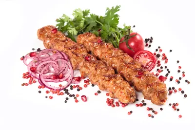 Люля кебаб из куриного фарша в духовке рецепт фото пошагово и видео -  1000.menu