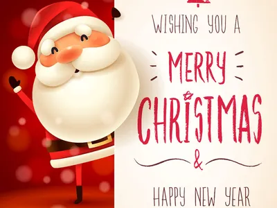 Merry Christmas Happy New Year 2024 Template Flyer Banner Image | AI Free  Download - Pikbest