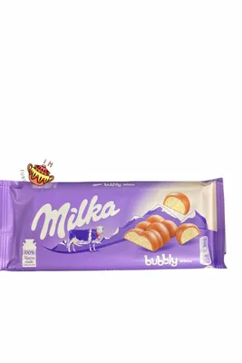 Milka White Chocolate Bar, 100g – Made In Eatalia