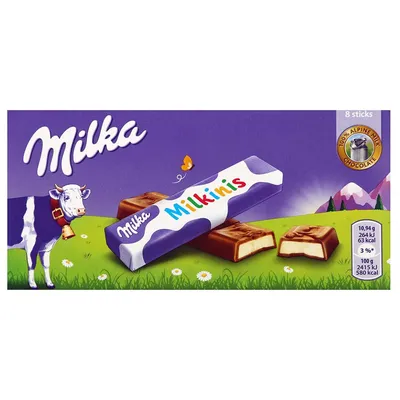 Milka Bubbly Alpine Milk chocolate, net weight: 3.2 oz - Polka Deli Inc.