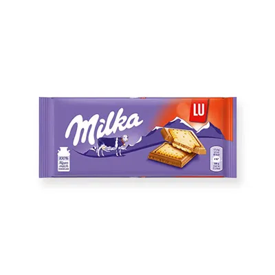 Milka Chocolate with Caramel and Milk Cream, 100g - Walmart.com