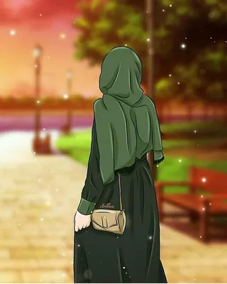 изображение женщины-мусульманки в халате и платке Иллюстрация штока -  иллюстрации насчитывающей конструкция, сторона: 228537289