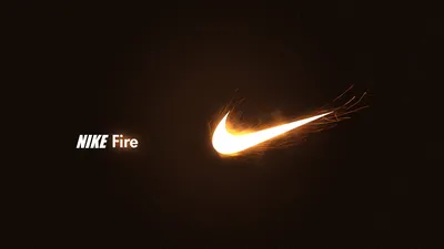 Wallpaper Nike, Swoosh, Black, Text, Logo, Background - Download Free Image
