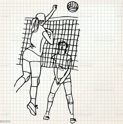 Рисунок на тему волейбол простой (40 фото) » рисунки для срисовки на  Газ-квас.ком