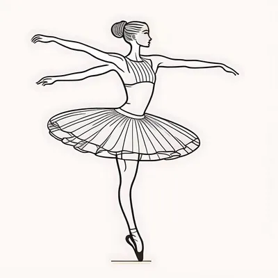 Ручной Рисунок Танцующей Балерины — стоковая векторная графика и другие  изображения на тему Артист балета - Артист балета, Набросок, Балет - iStock