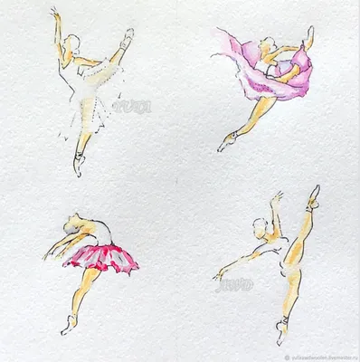 Балерина рисунок карандашом» — создано в Шедевруме