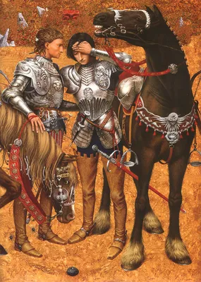 Рассказы о рыцарях рыцарь крестоносец…» — создано в Шедевруме