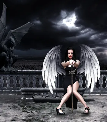 Fallen Angel ( Падший Ангел). Фотограф Анна Джибути