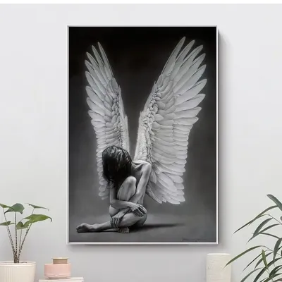 Падший ангел с черными крыльями и мечом Иллюстрация штока - иллюстрации  насчитывающей очарование, глаза: 162765488