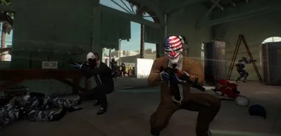 High-quality image of dallas from payday 2 on Craiyon