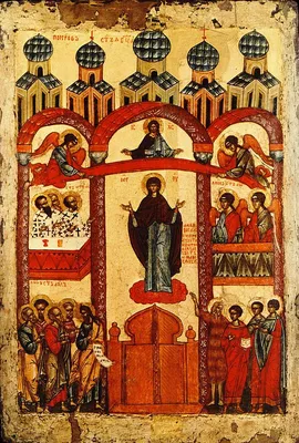 Икона Покров Пресвятой Богородицы: значение и история образа, в чем  помогает, молитва