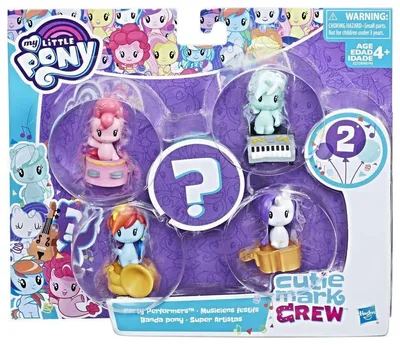 Купить игровой набор Cutie Mark Crew \"Пони-милашки\" - Вечеринка Hasbro,  цены на Мегамаркет