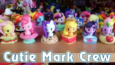 Милашки Пони - ВСЯ ВОЛНА - обзор фигурок My Little Pony - Cutie Mark Crew -  YouTube