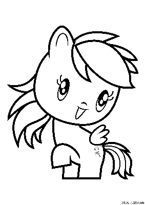 Май Литл Пони (My Little Pony) Игоровой набор Мягкая малышка - Акушерство.Ru