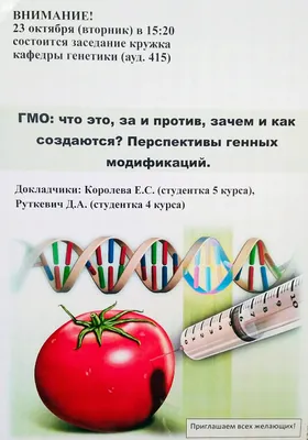 ГМО для школьников