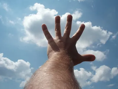 Руки тянутся к небу фотография Stock | Adobe Stock
