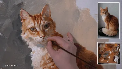 Ведро рыжих котят, акварель» — создано в Шедевруме