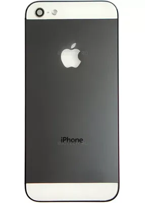 Чехол iPhone из кожи питона оранжевый с логотипом Яблочко