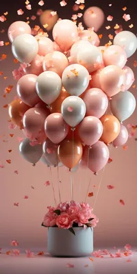 Воздушные шарики \"С днем рождения. Кристалл\" купить по цене 160.00 руб. в  Екатеринбурге | Интернет-магазин Академия чудес
