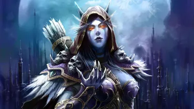 Боевой лук Сильваны Ветрокрылой World of Warcraft | Журнал Ярмарки Мастеров