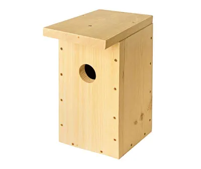 Скворечник \"Клювик\" из дерева в сборе / с обжигом / Правильный Домик для  птиц - купить с доставкой по выгодным ценам в интернет-магазине OZON  (772862087)
