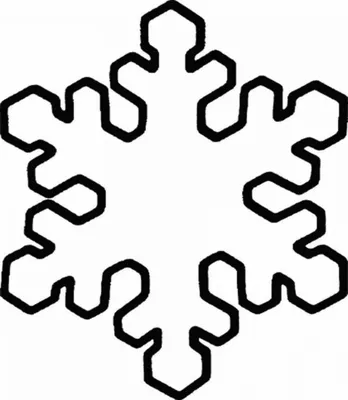 Раскраски Снежинка для детей (36 шт.) - скачать или распечатать бесплатно  #2558