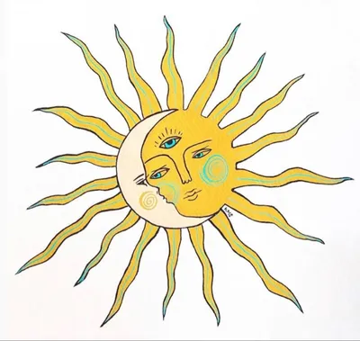 Картинки солнца с лучами обои