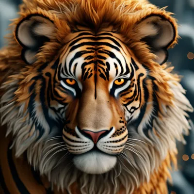 Портреты тигров, львов и леопардов | Пикабу