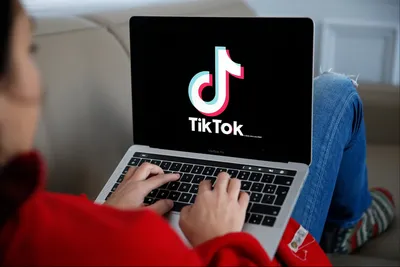 TikTok Play Icon. Like Button. Social Media Vector Illustration On Black  Background Stock Vector | Adobe Stock