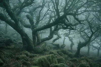 Мистический»: туманный лес в фотографиях Нила Бернелла