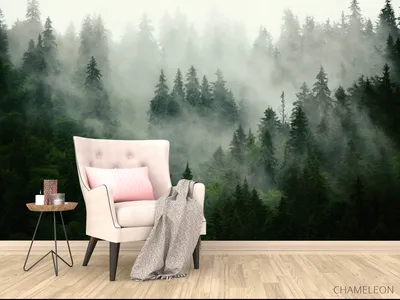 Туманный лес – заказать на Ярмарке Мастеров – IQZ53RU | Картины, Чита