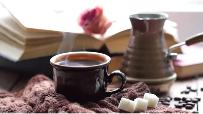 Утренний кофе с пенкой, с хрустящим…» — создано в Шедевруме